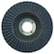 Weiler 4-1/2" Tiger X Flap Disc, Angled (TY29), Phenolic Backing, 60Z, 7/8" 51202 - alternate 2
